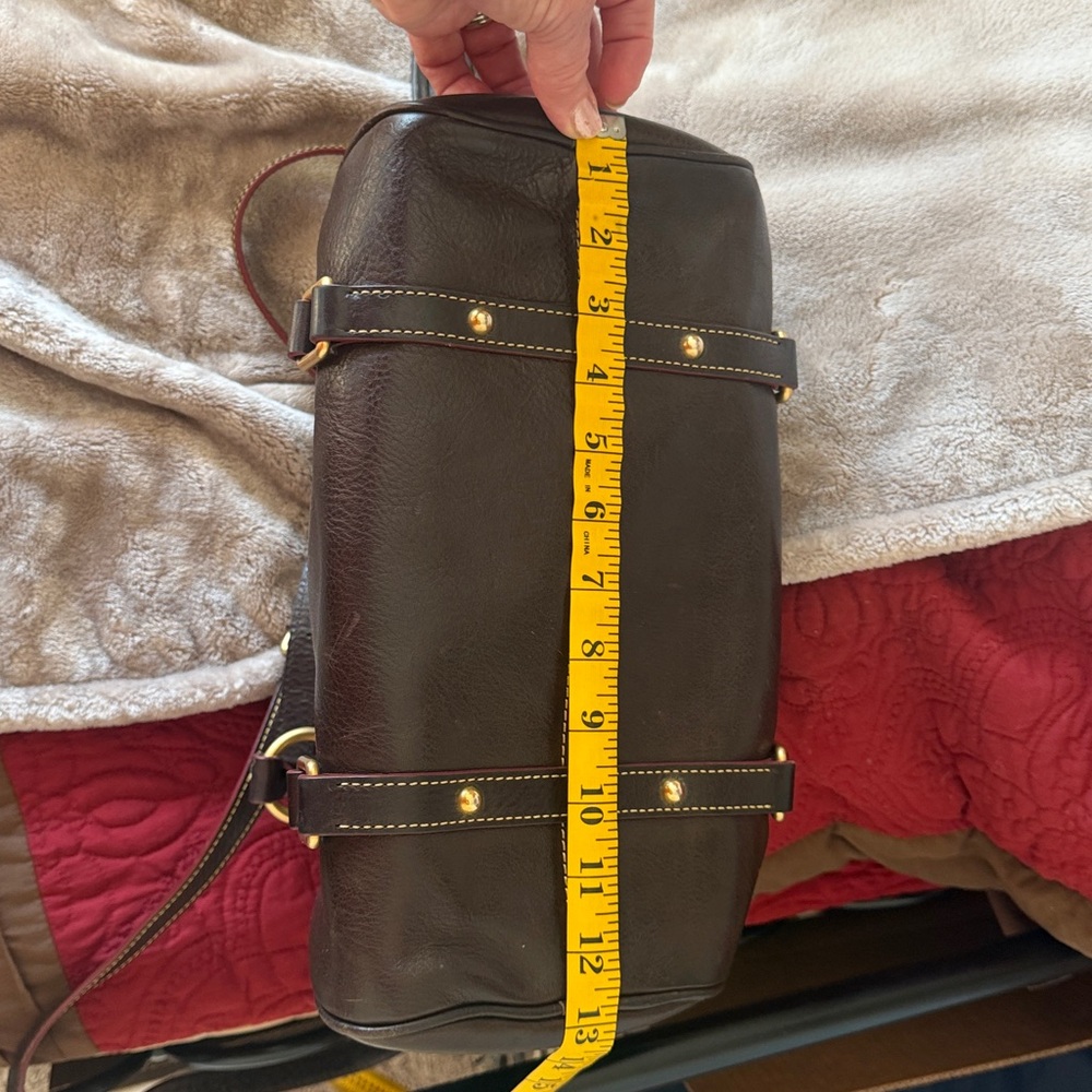 Dooney & Bourke Florentine Medium-Chestnut and wallet - Picture 13 of 16